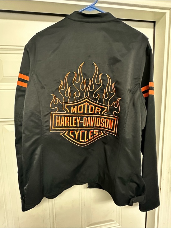 Harley-Davidson Other - Harley-Davidson Unisex Embroidered Flame Logo Riding Jacket